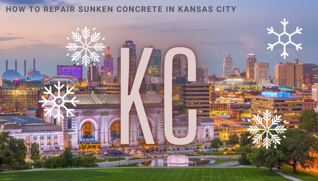How to Repair Sunken Concrete in Kansas City